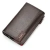 Wallets Baellerry New Men Phone Bag Wallets Big Capacity Handbags Male Wallets Card Holder Passport Case Multifunction Men's Wallet