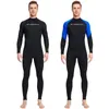 Yetişkin Sörf Wetsuit Erkekler Naylon Güneş Kafası Kumaş Mayo Dalış Takımı Tam Şnorkel Vücut Takımları 05mm 240409