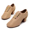 Dance Shoes SUN LISA Women's Lady's Girl's Indoor & Outdoor Chunky Heel Sneaker Ballroom Modern Salsa Latin