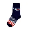 Party Favor Trump 2024 Socks Prezydent Prezydent Maga Letter Pończochy Star Striped Stars Us Sport Sport Drop dostawa do domu ogród świąteczny supp dhu4e