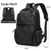 Backpack Unisex Casual Solid Color Mini Lightweight Student Outdoor Travel