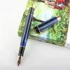 Pennor Jinhao 100 Centennial Harts Fountain Pen EF/F/M/Bent NIB Golden Clip Converter Writing Business Office Gift Ink Pen