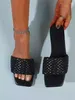 Slippers 2024 Lady Lady Plus Size Sapato Casual Teave Sandálias de Menina de Famale do Famale Sandálias Flatas da Garota