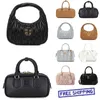 sac fourre-tout créateur de luxe Mode miui sacs ruched brun noir beige blanche femme vache de vache grande capacité hobo hobo sac à main