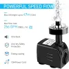 Tillbehör 15W Ultraquiet Submersible Water Pump med 12 LED -lampor Aquarium Water Fountain Pump Filter Fish Tank Pond LED Water Pump D30