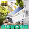 By sea shipping Wireless IP Camera with Solar Wall Lights Panel WiFi Outdoor Waterproof Camera Rechargeable Power 1080P Night Vision PIR Cloud Security Cam