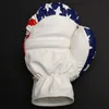 Golf Club Head Cover für Driver Fairway USA Flag Boxing Glove Headcovers Golf Club Protector 240415