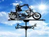 Nowate Elements Weather Vane Spinner Motorcycle Weathervane For Garden Yard Decoration Metal6557454