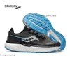 Designer Saucony Triumph 19 Mens Running Shoes Black White Green Lightweight Shock Absorption Breathable Men Women Trainer Sports Sneakers 412