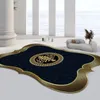 Carpets Living Room Table Basse chambre Crystal Velvet Mat de sol