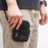 Sac à main les hommes et femmes japonais tissu nylon zéro portefeuille mini sac de poche concepteur portefeuille mode décontracté à glissière en cuir court
