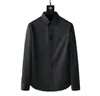 LLC8 роскошные дизайнерские дизайнерские рубашки модная кавалевая бизнес -куртка и коктейльная рубашка