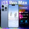 Hot Selling I15 Pro Max 2+16 GB tum stor skärm Agile Island Android -smartphone