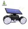 Luz de parede do sensor solar 30 LEDs Lâmpada de jardim de ângulo ajustável duplo ângulo para o caminho do caminho do pátio solar Spotlight5507537