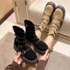 Casual Shoes Sneakers Platform Woman 2024 Fashion Thick Sole Winter Rome Solid Slip-On Rubber Basic Cotton Fabric Punk Ho