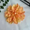 Dekorative Blumen 10pcs Dahlia Simulation künstlicher Baum Pfingstrosen Blumenköpfe DIY Hochzeitsdekoration Kranzkranzpraxis fälschlich