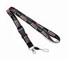 Fashion American Flag TRUMP Neck Strap Lanyard For Keys Keychain Phone Cases Iphone 15 14 USB ID Card Tags Badge Holder Keycord Phone Hang Rope USA Flag Webbing Ribbon