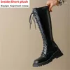 Boots Morazora 2024 Corloge étroite Corloge hauts Chaussures de talons en cuir authentique Winter Snow Femmes Zipper Laine
