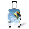 Accessoires Luchtballonafdruk Dikke Bagage Cover Elastische Bagage Cover Geschikt18 tot 30 inch Suitcase Case Dust Cover Travel Accessoires