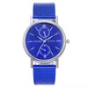 Wristwatches Fashionable And Casual Watch The Moon Stars Men Contracted Leisure Women Watches High-grade Business Gift