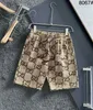 Heren shorts ontwerper luxe zomermode high street katoenen shorts casual sport ademende shorts hoge kwaliteit brief geborduurde dames shorts Aziatische maat