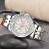 Nowe zegarki męskie i damskie, wysokiej klasy luksusowe zegarek z 1884 r., Modny pasek ze stali nierdzewnej AAA, najlepszy wodoodporny zegarek kwarc