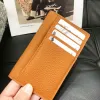 Houders luxe echte lederen kaarthouder mode mini short envelop dames portemonnee Koreaans Japan geldtas creditcard case dame portemonnee