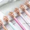 Student Ballpoint Wholesale Writing Crown Metal Ball Pens School Business Painting Signature Supplies Cartoon Gift Stationery TH1131