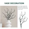 Decorative Flowers 2 Pcs Artificial Tree Branch Vintage Home Decor Plastic Dry Decoration Fake Dried Branches Dead Accessory Household