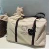 Briefcases Large Maternity Pack Baby Diaper Bags Little Bear Kindergarten Quilt Storage Bag Portable Luggage Bag Messenger Bags