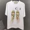 Mens pour femmes célèbres marques créateurs t-shirts imprimées homme de mode chemise de qualité supérieure coton italie t-shirts décontractés deux g à manches courtes luxe hip hop streetwear tshirts