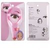 Eyelash Tools 3 i 1 Makeup Mascara Shield Guard Curler Applicator Comb Guidekort Makeup Tool Beauty Cosmetic Tool Dropship