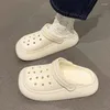 Slippers dames gesloten teen 2024 zomer plat ademende casual dia's schoenen voor vrouwen mode comfort eva dames sandalen