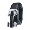 Belts 2024 Men's Luxury Belt Full Grain Leather Brand High Quality Authentic Length 110-120cm