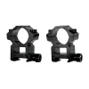 Scopes Tactical Rifle Stending Mounts pour 20 mm Picatinny Rail Hunting Optics Moupp Mot de base Pipe de base Dia Laser Laser Torch Adaptateur, 30 mm