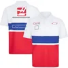 Męskie polo S 2023 F1 Koszulki Racing T-shirt Nowa forma 1 T-shirty T-shirty Summer Mash