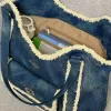 Baldes outono de inverno de inverno borda japonês simples pu saco de ombro de ombro saco de armazenamento bolsa de armazenamento saco de grande capacidade gulina bolsa bolsa de carteira