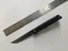 ZF-103X2 2023 Design D2 Steel Blade Black G10 Handle Högkvalitativ 8.75 '' Fold Knife EDC Outdoor Camping Hunt Multitool Survival Ball Bearing Pocket Knife Knife
