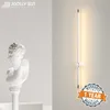 Lampe murale Joollysun Light Long Strip Soule de chevet Éclair LED moderne pour la décoration intérieure Salon Sofa Fond