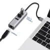 Hubs EatPow 4 Port USB 3.0 Hub USB Hub High Speed ​​Type C Splitter för PC -datortillbehör Multiport Hub USB 3.0 2.0 Adapter