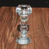 Candle Holders Handmade Crystal Ball Holder Glass Stand Candlelight Dinner Accessories Home Decor Wedding Party Gift