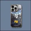 Mobiele telefoons Luxe glanzende Van Gogh Oil Painting Paren Telefoonhoesje voor iPhone 15Promax 15Pro 15 14Pro 14 13Pro 13 12Pro 12 11 Pro Max Cover J240418