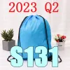 バッグ最新2023 Q2 bp 125ドローストリングバッグBP125ベルト防水バックパックシュー