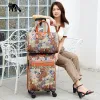 Luggage New 18 inch travel luggage with handbag fashion female male carryons lightweight high appearance trolley suitcase student box