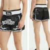 Muay Thai Boxing Shorts for Mens Womens Kids Teenagers Kickboxing Fighting MMA Trunks Sanda Grappling BJJ Sports Short Pants 240408