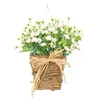 Decorative Flowers KX4B Durable Artificial Baskets Long Lasting And Fade Resistant Fake Plant Suitable For Any Occasion