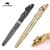 펜 Jinhao Golden Leopard Fountain Pen Metal Cheetah Luxury Elegant F Nib Fountain Pens 글쓰기 사무용 학교 공부 문구