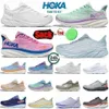 Hokah 2024 One Bondi 8 Running Hokahs Chaussures avec Box Fomens Platform Trainers Runnnerssneakers Clifton 9 Women Blakc White Harbour Mens 36-45