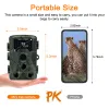 Cameras 36MP 1080P Day Night Photo Video Taking Camera Multifunction Outdoor Huntings Animal IP54 Waterproof 2.0 Inch Display