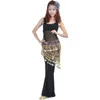 Stage Wear Belly Dance Ubranie Pasek Tassel Sequin Style Ethnic Style Spersonalizowany łańcuch talii odpowiedni do tańca dla kobiet